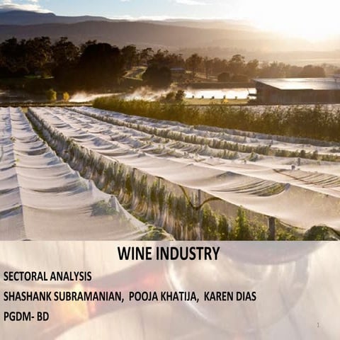 Wine industry