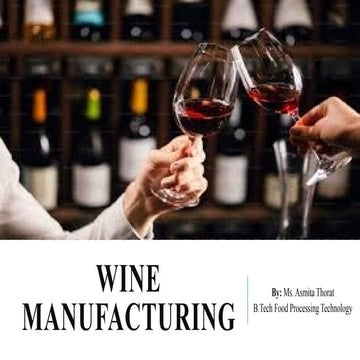 Wine manufacturing and detail about each process .pptx