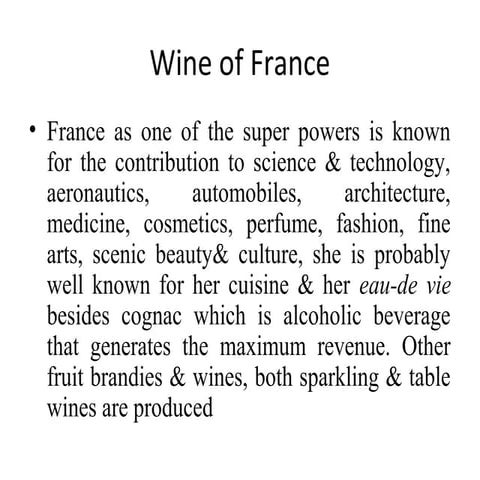 Wine of france