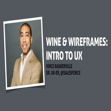 Wine & wireframes