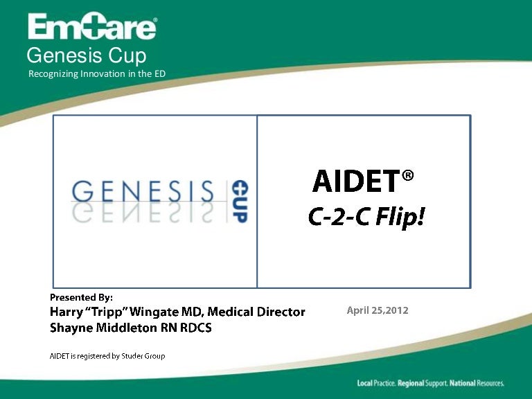 AIDET C-2-C Flip