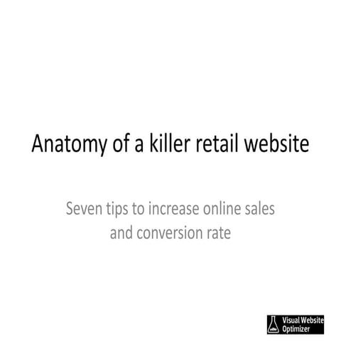 Anatomy of a killer retail website - 'Triggr The Web'