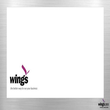 Wings. The better way to run your business. 