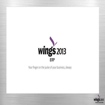 Wings ERP