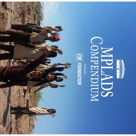 Compendium of Successful Development Initiatives by Members of Parliament under the MP Local Area Development Scheme