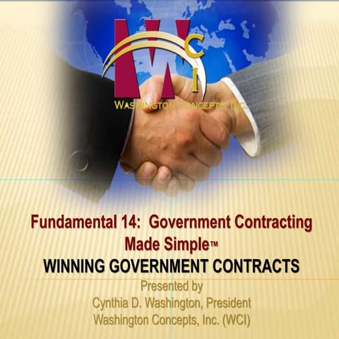 Marketing & Branding Essentials I Washington Concepts, Inc.