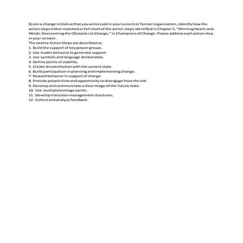 Winning Hearts And Minds Docx