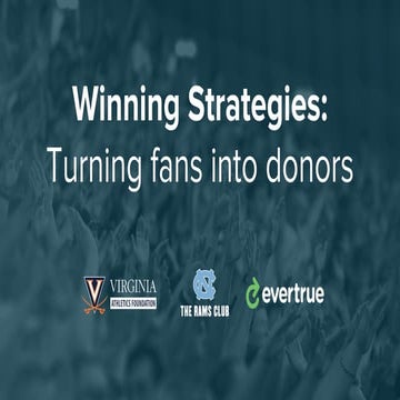 Winning Strategies: Turning Engaged Fans Into Donors