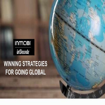 Winning Strategies for Going Global