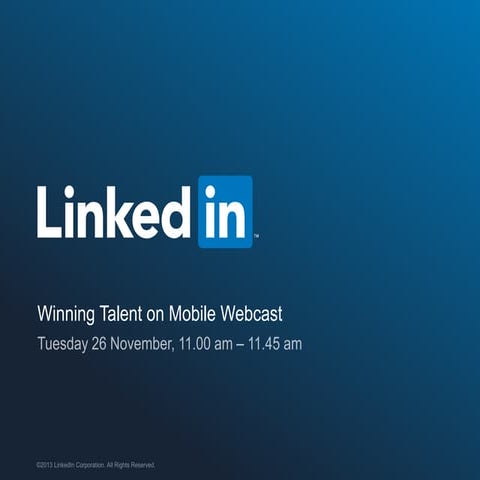 Recluta el talento allá donde esté (Mobile trends)