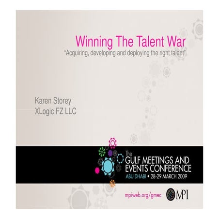 Winning The Talent War   Karen Storey
