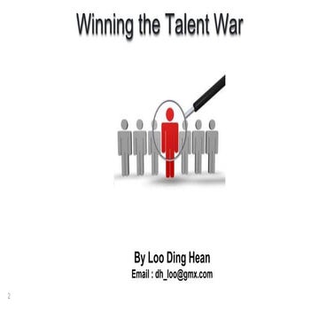 Winning the talent war topics