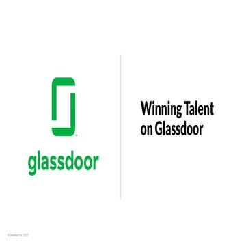 Winning Talent on Glassdoor