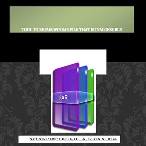 WinRAR Repair - Easily Access WinRAR File 