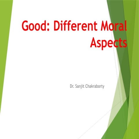 Exploring the Concept of Good: Moral, Logical, and Philosophical ...