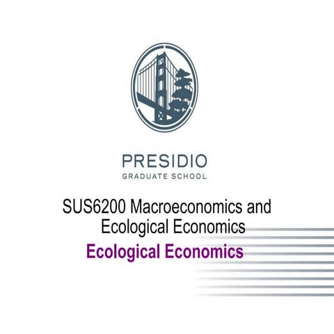 Winslow ecological econonomics