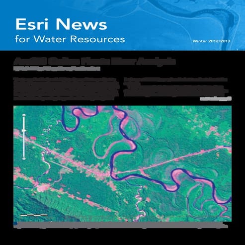 Esri News for Water Resources Winter 2012/2013 newsletter