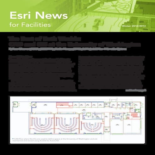 Esri News for Facilities Winter 2012/2013 newsletter