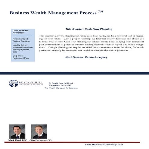 Winter 2011 Newsletter - Business Owners