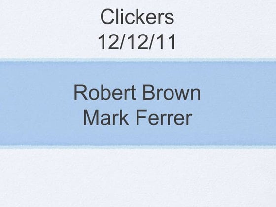 Using clickers in SBCC college classrooms