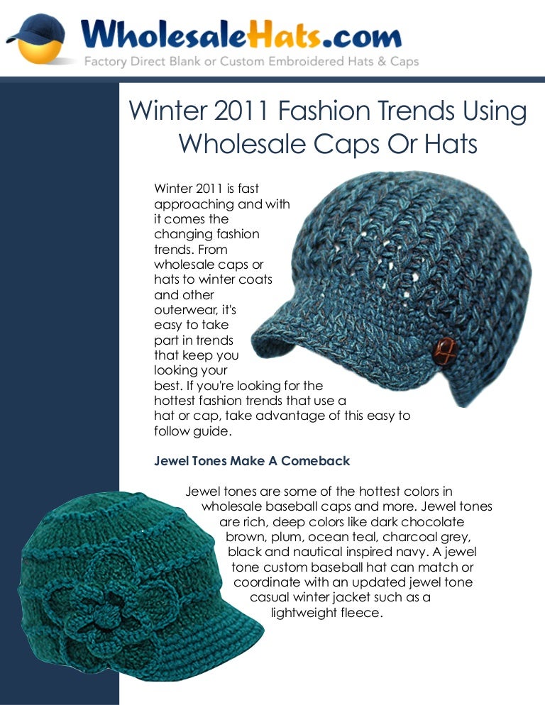 best wholesale hats