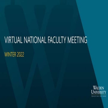 Winter 2022 National Faculty Meeting- Nina and Sri