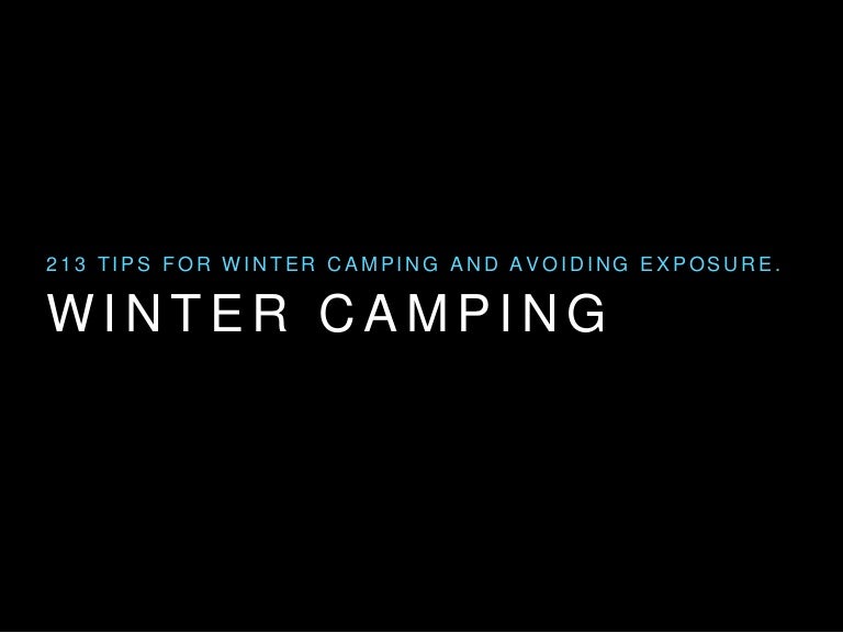 Cold Weather Camping Bsa Scouting