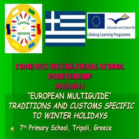 Winter customs in Greece