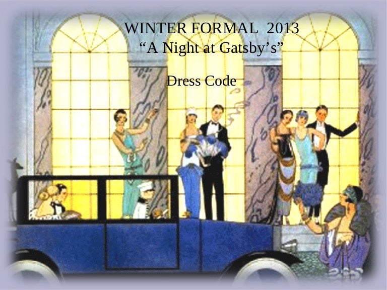 winter formal dress code