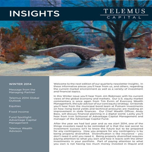 Winter insights q4 2013
