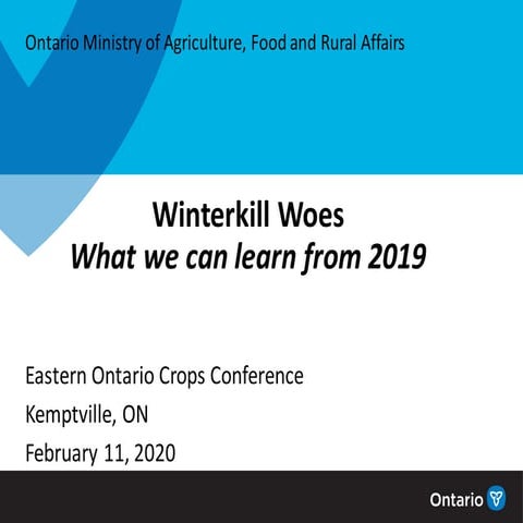 7. Forage Winterkill Woes