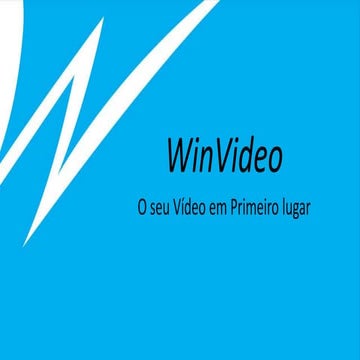 WinVideo Apresentação Corporativa