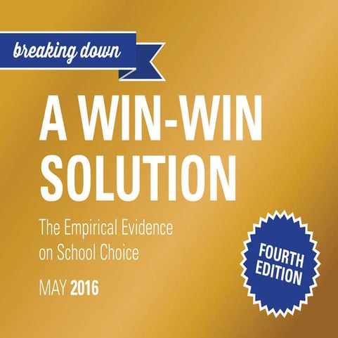 Breaking Down "A Win-Win Solution: The Empirical Evidence on School Choice"