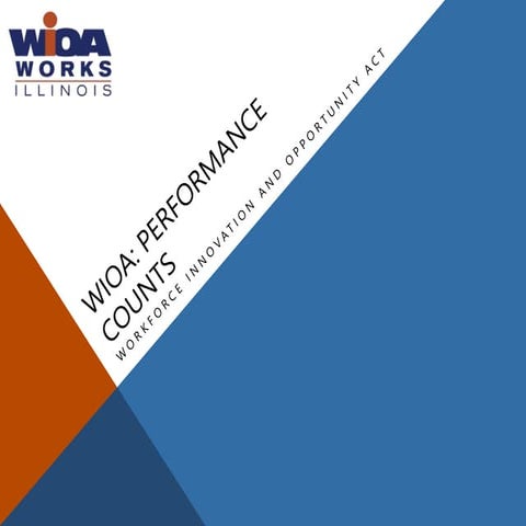 WIOA: Performance Counts