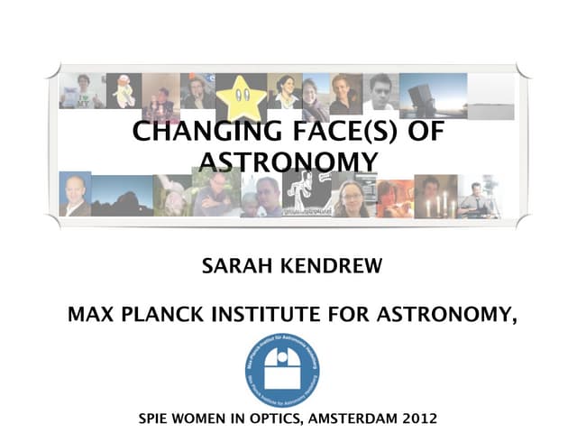 The Changing Face(s) of Astronomy