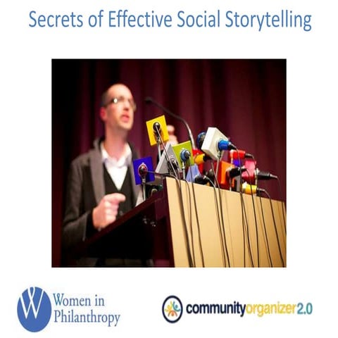 Secrets of Effective Social Storytelling. 
