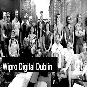 WiPro Digital exhibiting at Dublin Tech Job Fair Spring 2019