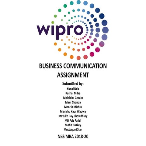 Wipro Business Communication