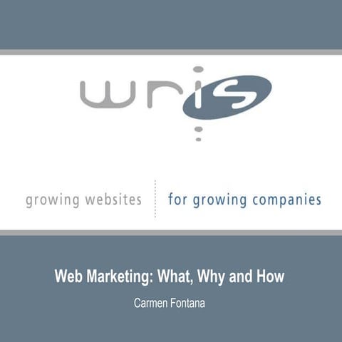 Web Marketing for Manufacturers