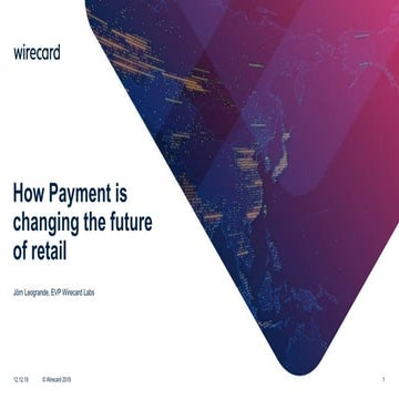 Wirecard - NOAH19 London