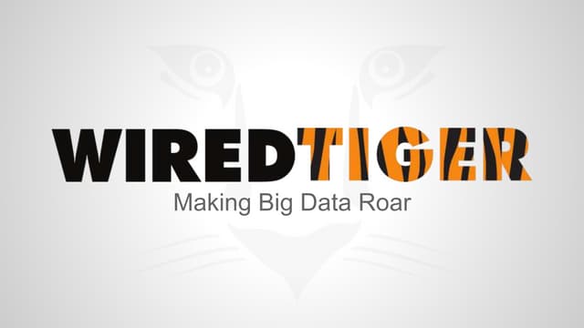 WiredTiger Overview