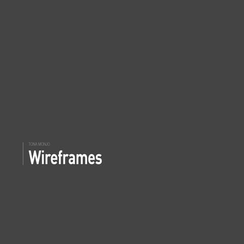 Wireframes