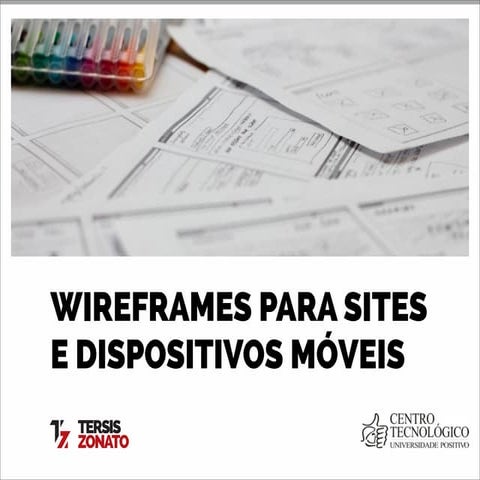 Wireframes para sites e dispositivos móveis