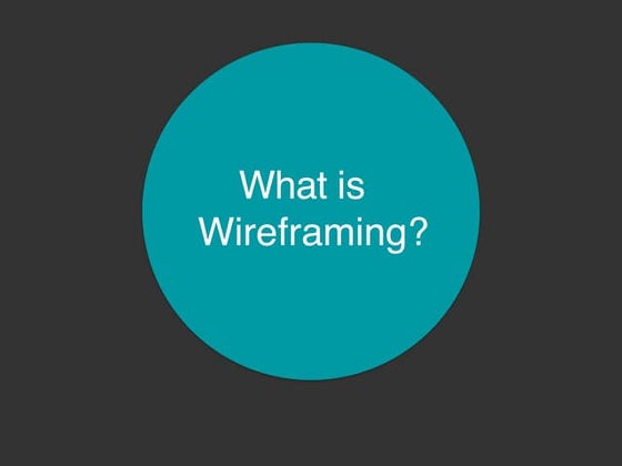 Wireframing