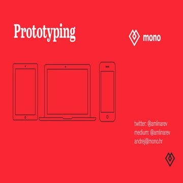 Wireframing & UI design - Andrej Mlinarevic