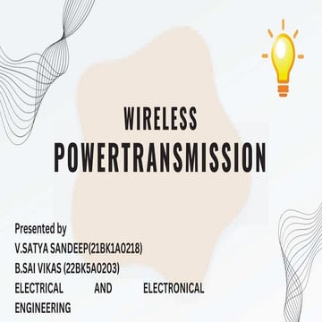 WIRELESS power transfer             .pptx