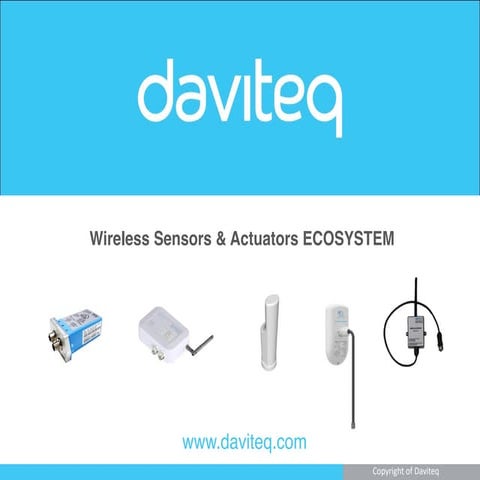 Daviteq Wireless Sensors & Actuators Ecosystem