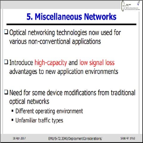 Wireless Optical Networks