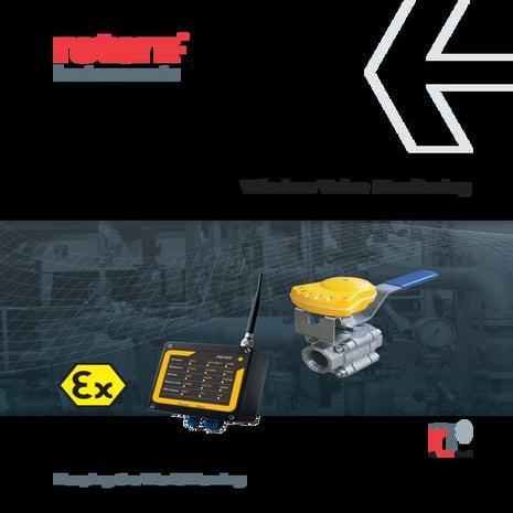 Wireless Valve Monitoring System From Rotork