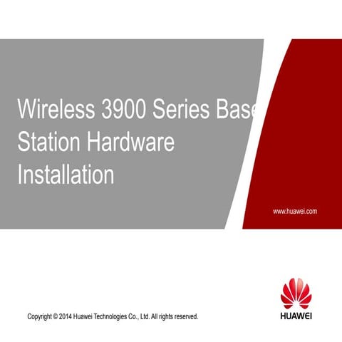 Wireless_3900_Series_Base_Station_Hardware_Installation.ppt